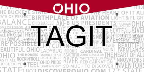 TAGIT Ohio License Plate