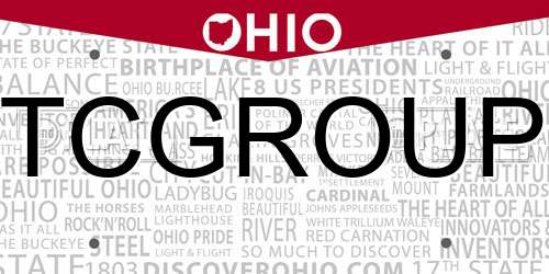 TCGROUP Ohio License Plate