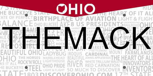 THEMACK Ohio License Plate
