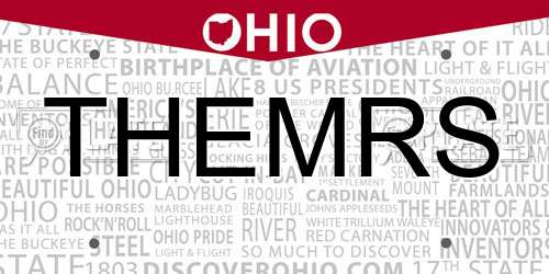 THEMRS Ohio License Plate