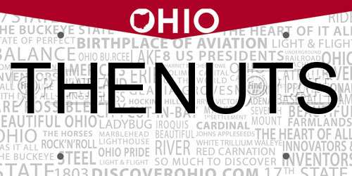 THENUTS Ohio License Plate
