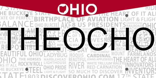 THEOCHO Ohio License Plate