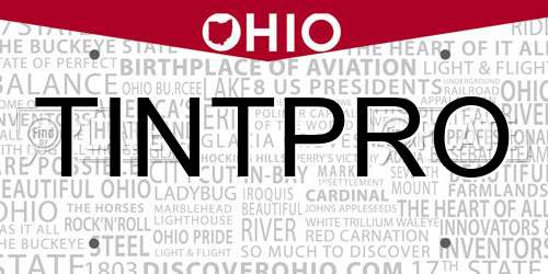 TINTPRO Ohio License Plate
