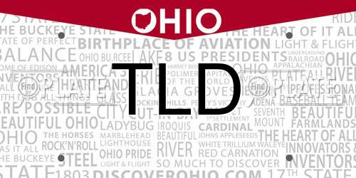 TLD Ohio License Plate