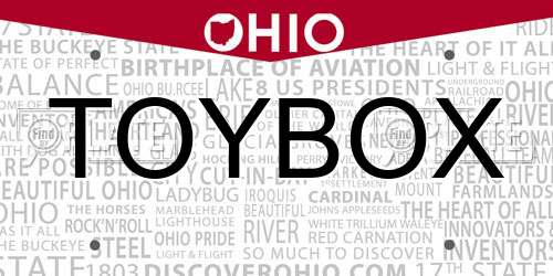 TOYBOX Ohio License Plate