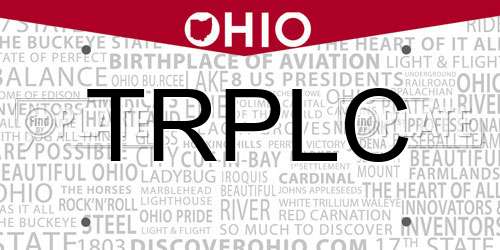 TRPLC Ohio License Plate