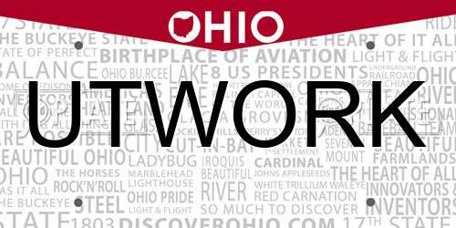 UTWORK Ohio License Plate