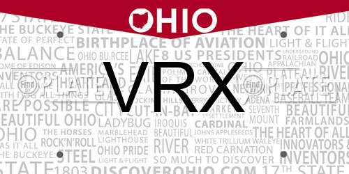 VRX Ohio License Plate