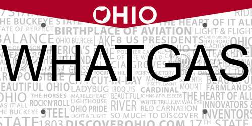 WHATGAS Ohio License Plate