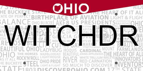 WITCHDR Ohio License Plate