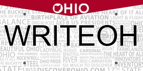 WRITEOH Ohio License Plate