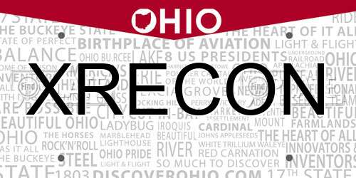 XRECON Ohio License Plate