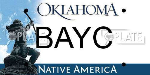 BAYC Oklahoma License Plate