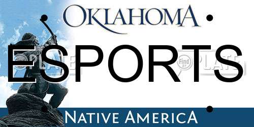 ESPORTS Oklahoma License Plate