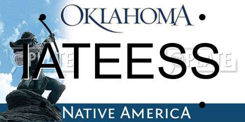 IATEESS Oklahoma License Plate