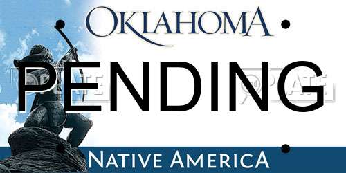 PENDING Oklahoma License Plate
