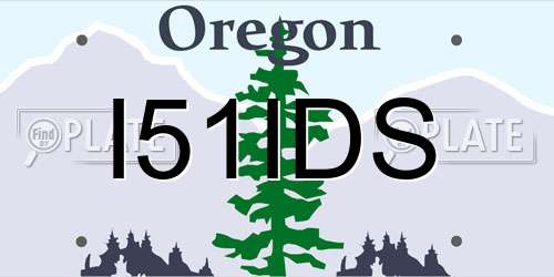 I51IDS Oregon License Plate