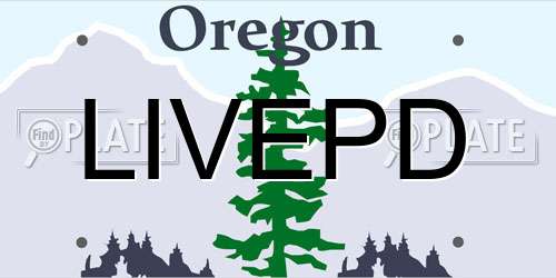 LIVEPD Oregon License Plate