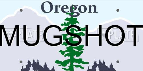 MUGSHOT Oregon License Plate
