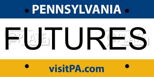 FUTURES Pennsylvania License Plate