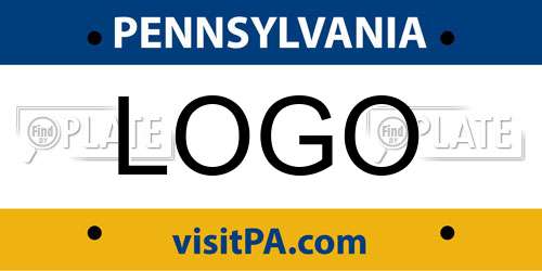 LOGO Pennsylvania License Plate