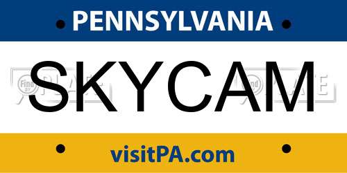 SKYCAM Pennsylvania License Plate