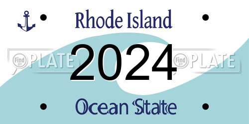 2024 Rhode Island License Plate