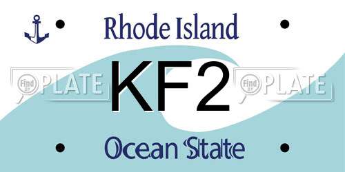 KF2 Rhode Island License Plate