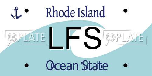 LFS Rhode Island License Plate