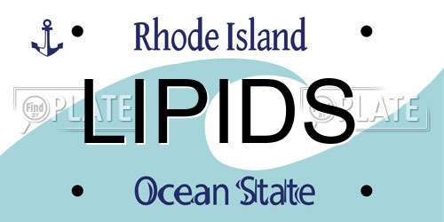 LIPIDS Rhode Island License Plate