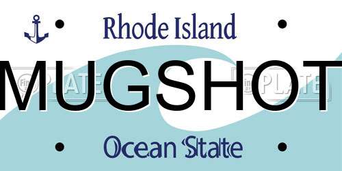MUGSHOT Rhode Island License Plate