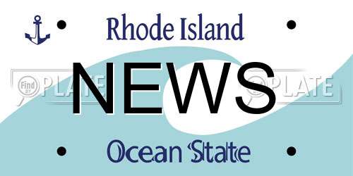 NEWS Rhode Island License Plate