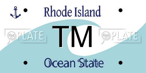 TM Rhode Island License Plate