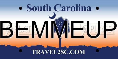 BEMMEUP South Carolina License Plate