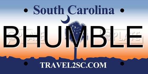 BHUMBLE South Carolina License Plate