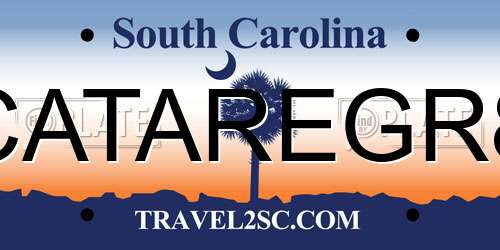 CATAREGR8 South Carolina License Plate