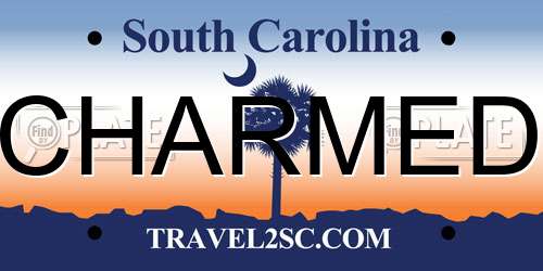 CHARMED South Carolina License Plate