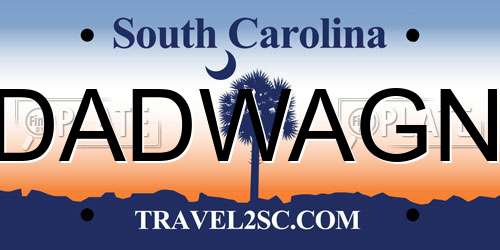 DADWAGN South Carolina License Plate
