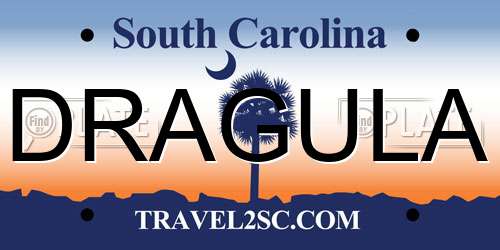DRAGULA South Carolina License Plate
