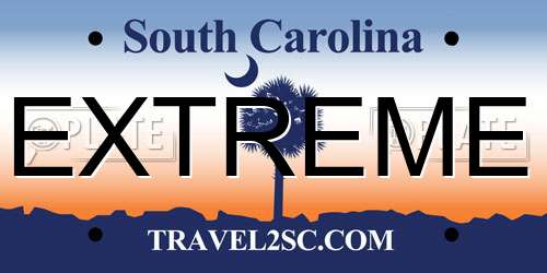 EXTREME South Carolina License Plate