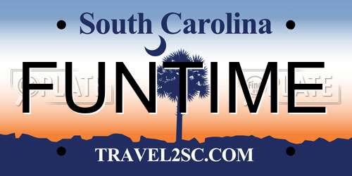 FUNTIME South Carolina License Plate