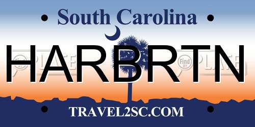 HARBRTN South Carolina License Plate
