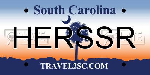 HERSSR South Carolina License Plate