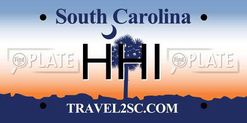 HHI South Carolina License Plate