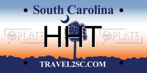 HHT South Carolina License Plate