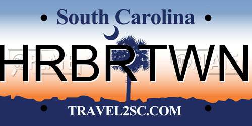 HRBRTWN South Carolina License Plate
