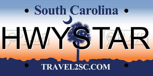 HWYSTAR South Carolina License Plate