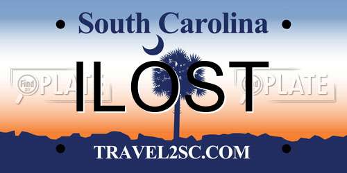 ILOST South Carolina License Plate