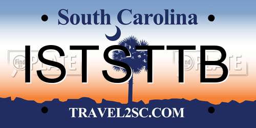 ISTSTTB South Carolina License Plate
