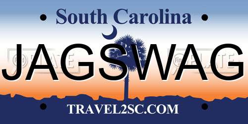JAGSWAG South Carolina License Plate